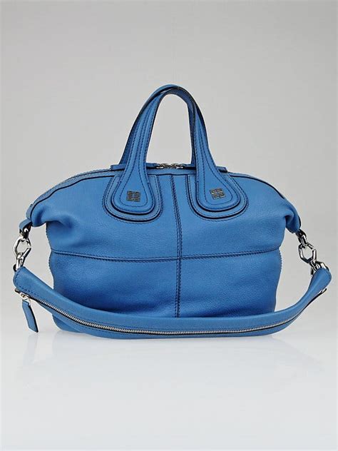 givenchy nightingale blue bell|Sky Blue Sugar Goatskin Leather Small Nightingale Bag.